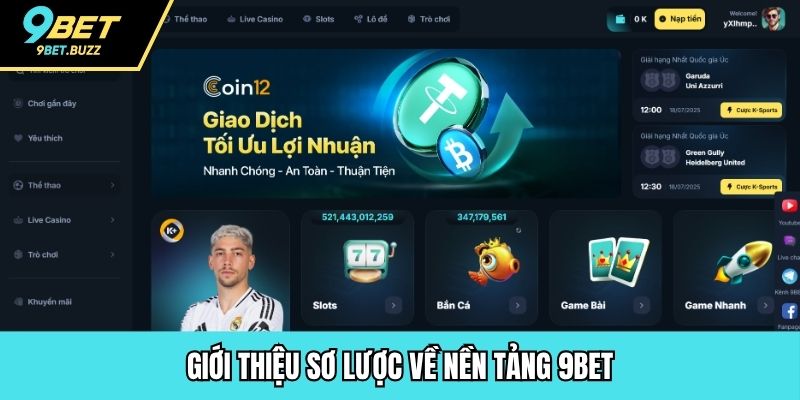Giới thiệu sơ lược về nền tảng 9BET