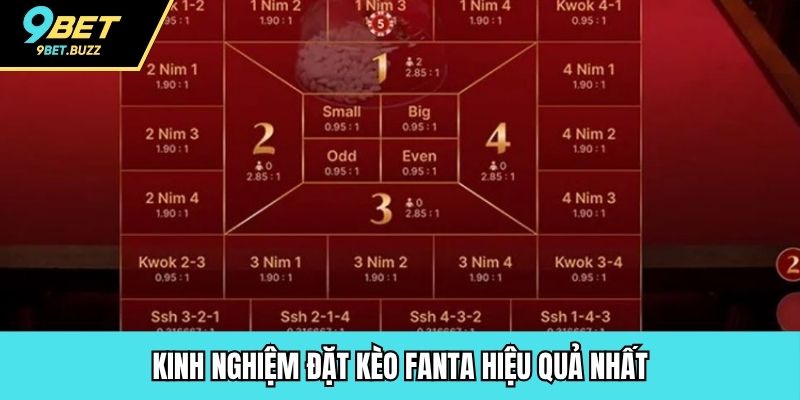 Kinh nghiệm đặt kèo Fanta hiệu quả nhất