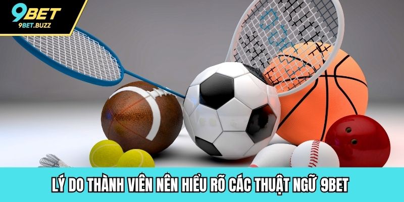 Lý do thành viên nên hiểu rõ các thuật ngữ 9BET